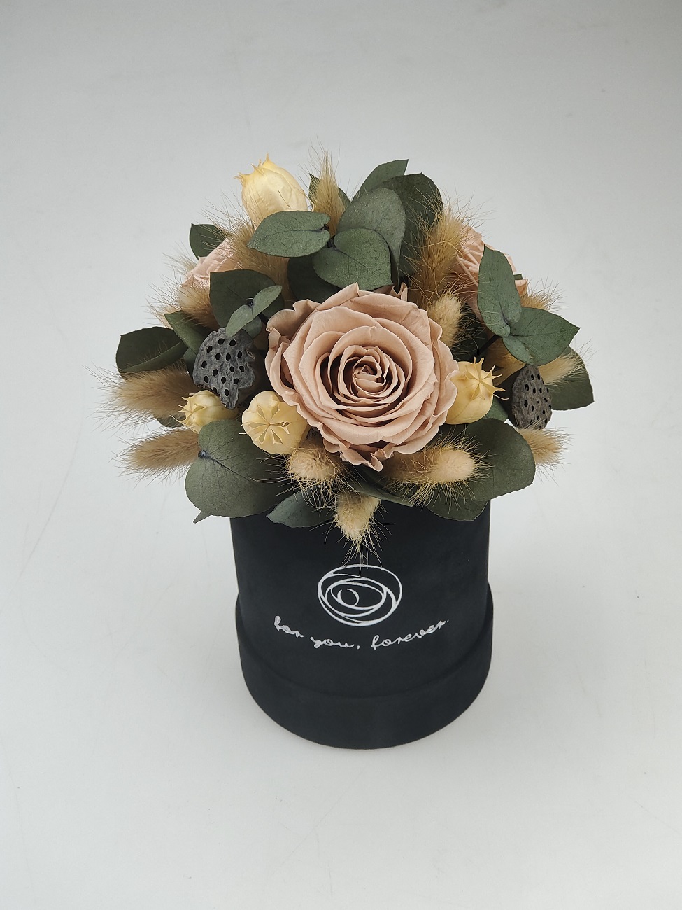 Rose belle box S kompozycja 3D nude - obrazek 2