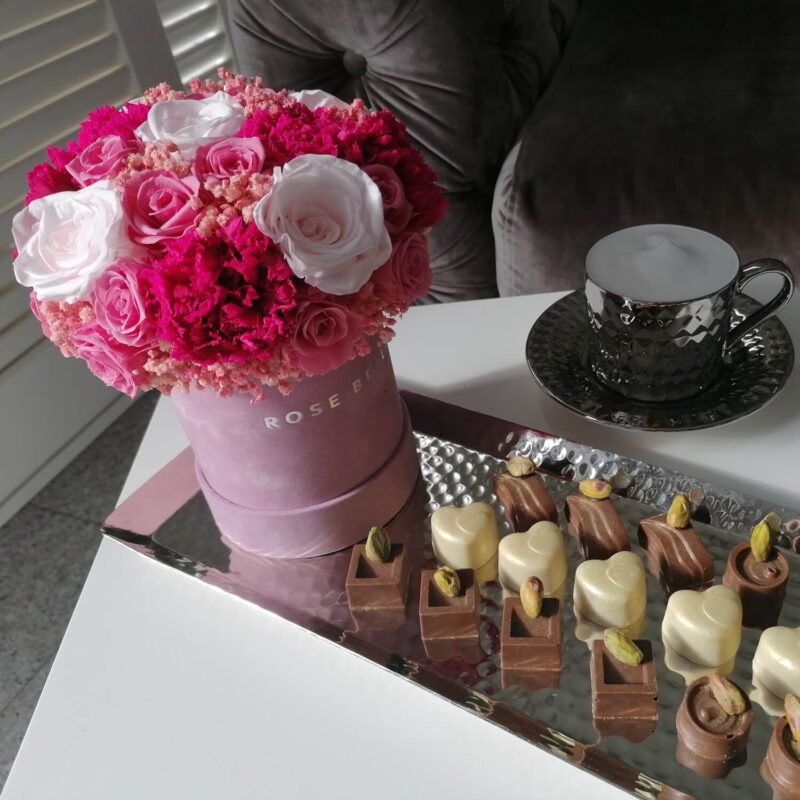 flower box na prezent