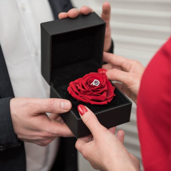 Box zaręczynowy Rose Belle