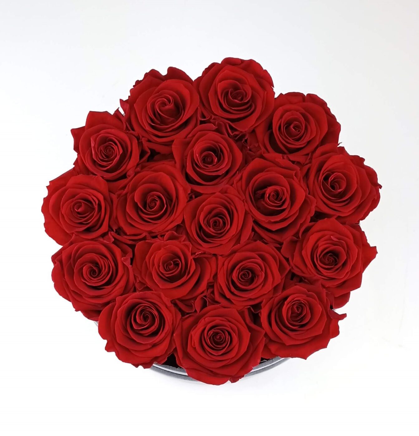Rose Belle Box XL flokowany szary - obrazek 3