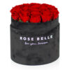 Rose Belle Box XL flokowany czarny